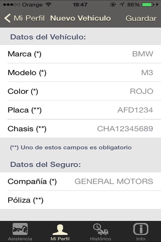 Asistencia Chevrolet screenshot 3
