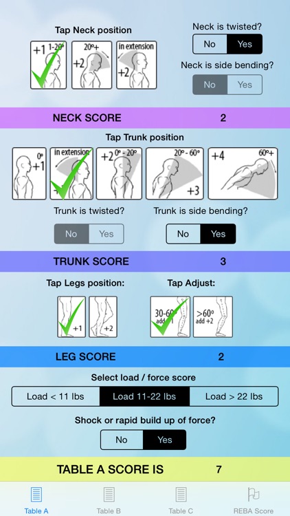 REBA Ergonomic Analysis - Get REBA Score instantly, within seconds! - Musculoskeletal injury risk calculator