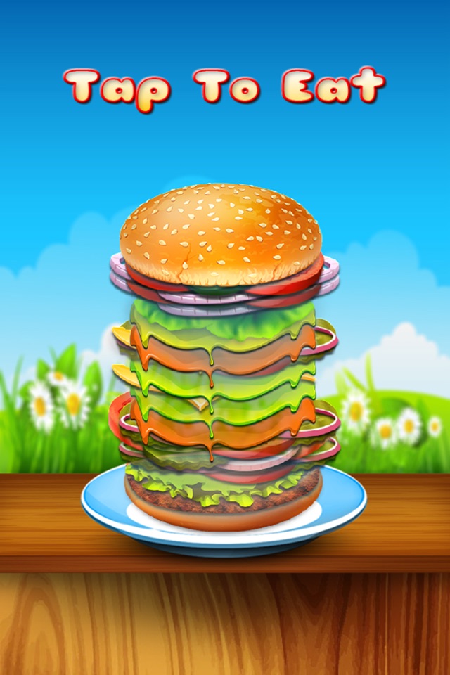 Big Burger Maker - Hamburger game screenshot 2