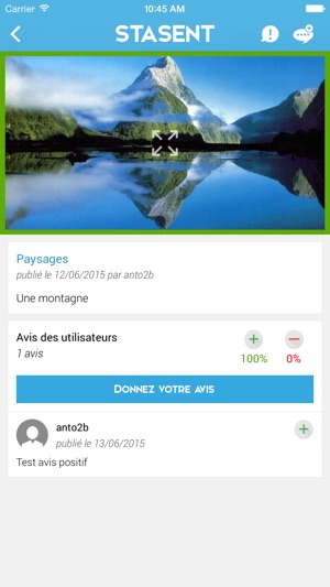 Stasent - L'app qui permet de donner son avis(圖5)-速報App