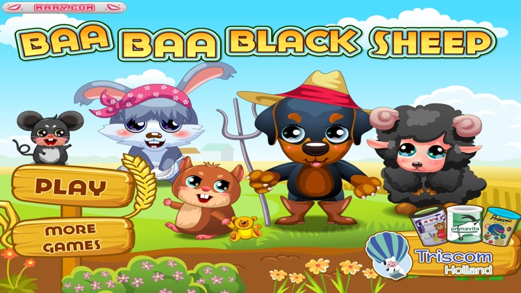 Baa Baa Black Sheep – Nursery rhyme and educational puzzle game for little kids