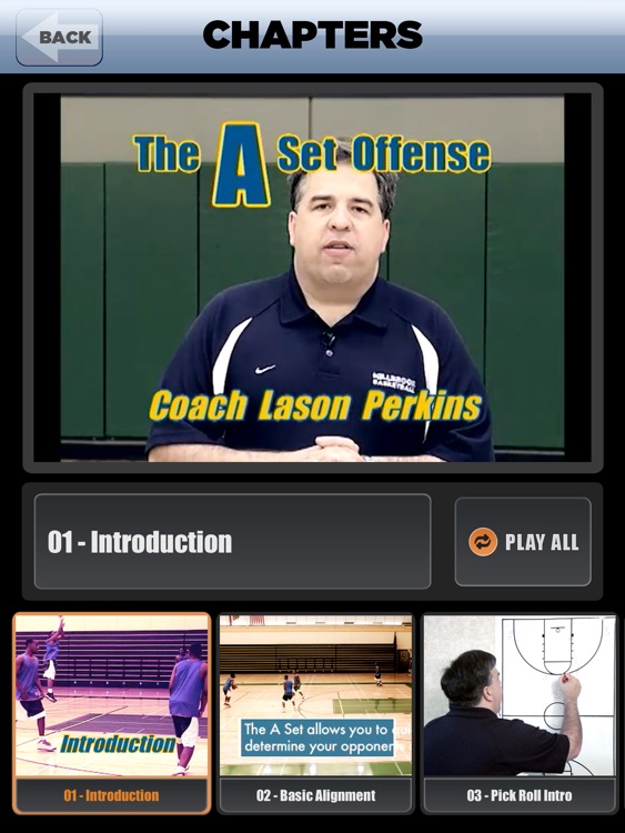 The A Set Offense: Scoring Playbook - with Coach Lason Perkins - Full Court Basketball Training Instruction - XL