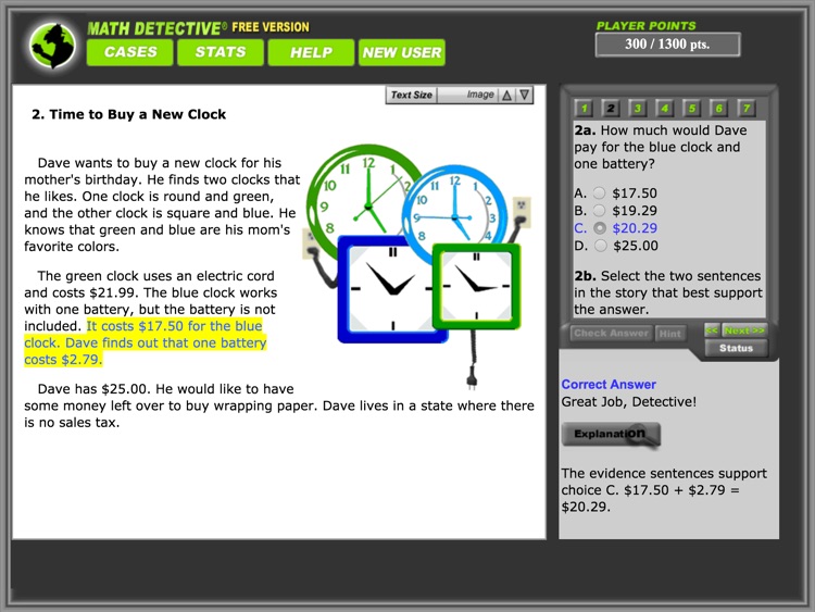 Math Detective® Beginning (Free) screenshot-3