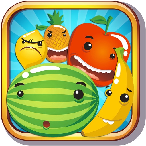 Crazy Happy Fruit Link Land iOS App
