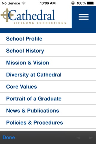 Cathedral Blue Book screenshot 3