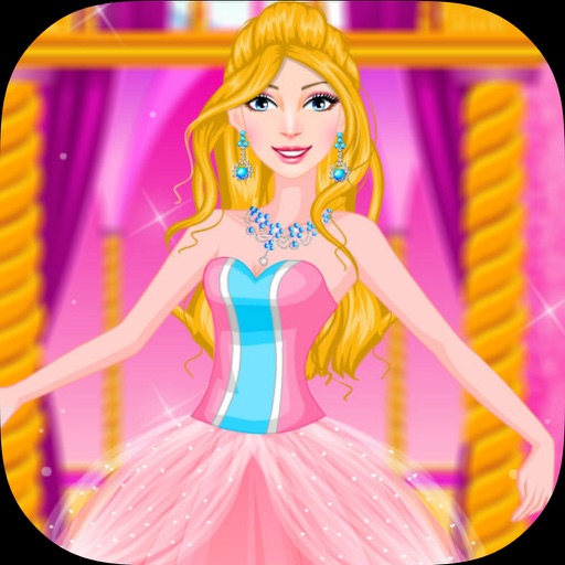 Princess Party Dress Design icon
