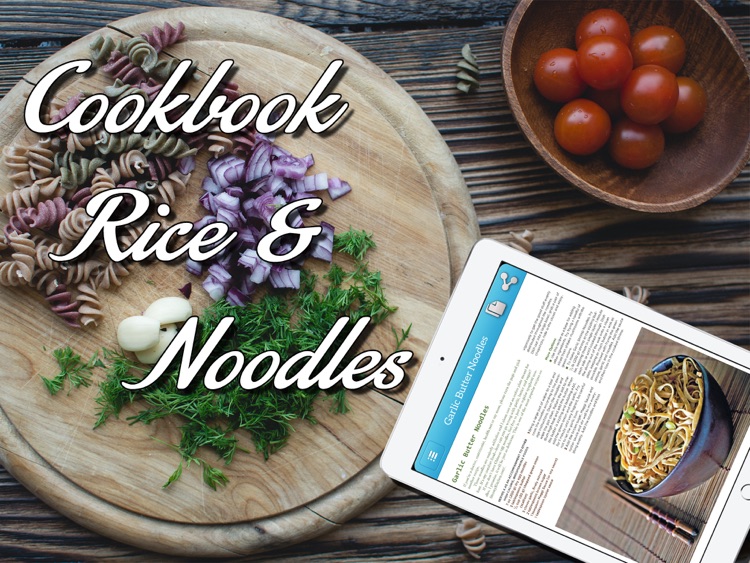 Cookbook - Rice & Noodles for iPad