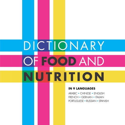 Dictionary of food and nutrition in 9 languages