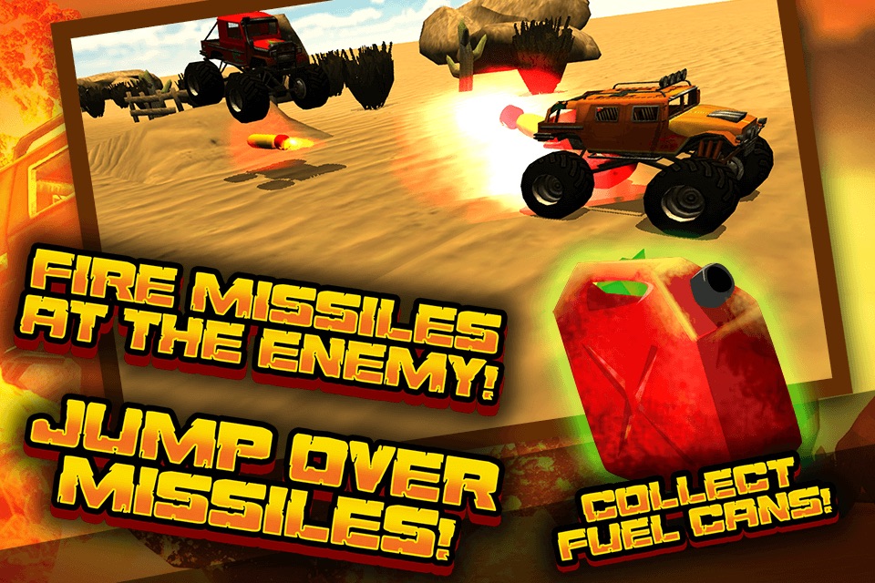 Monster Truck 3D ATV OffRoad Driving Crash Racing Sim Game screenshot 2