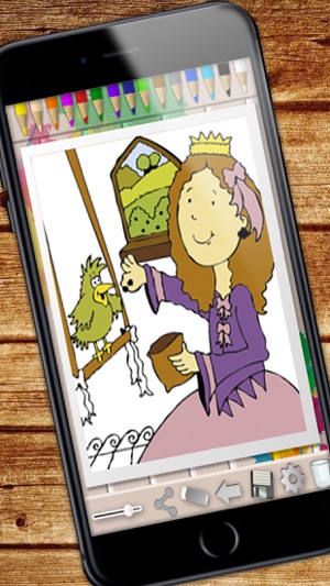 Princesses Coloring Book - color and paint the princess(圖4)-速報App