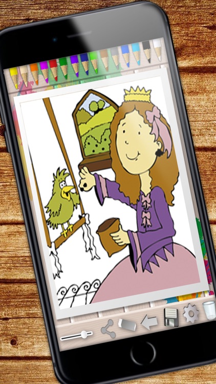 Princesses Coloring Book - color and paint the princess screenshot-3