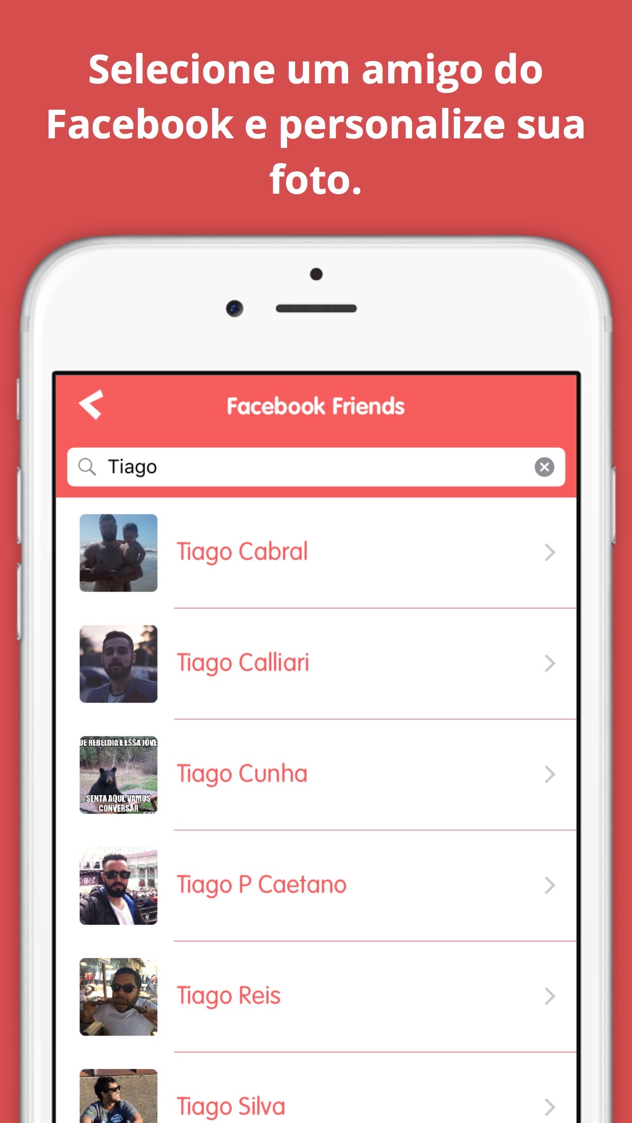 Screenshot do app Claus - Fotos para o Natal