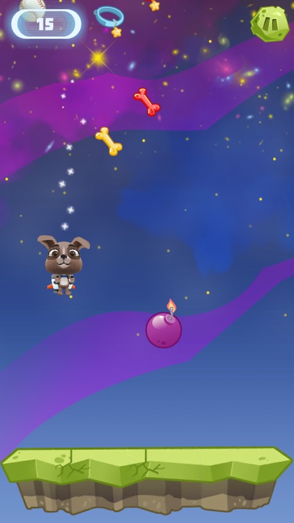 Jetpack Dog in Space Jam – Cute Puppy Running and Jumping Game