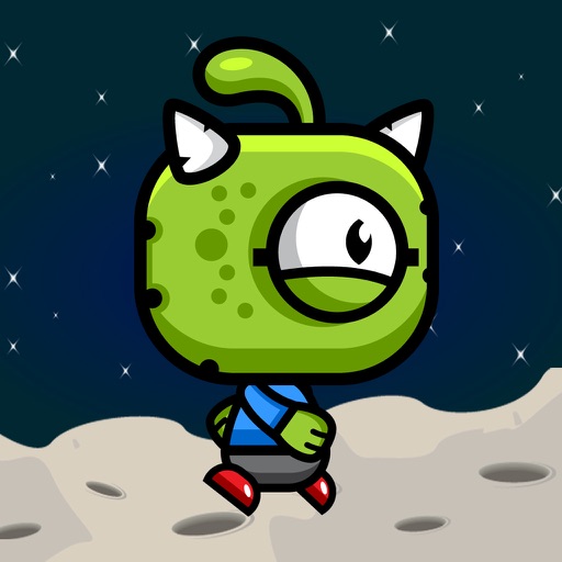 Jump Alien Pro Icon