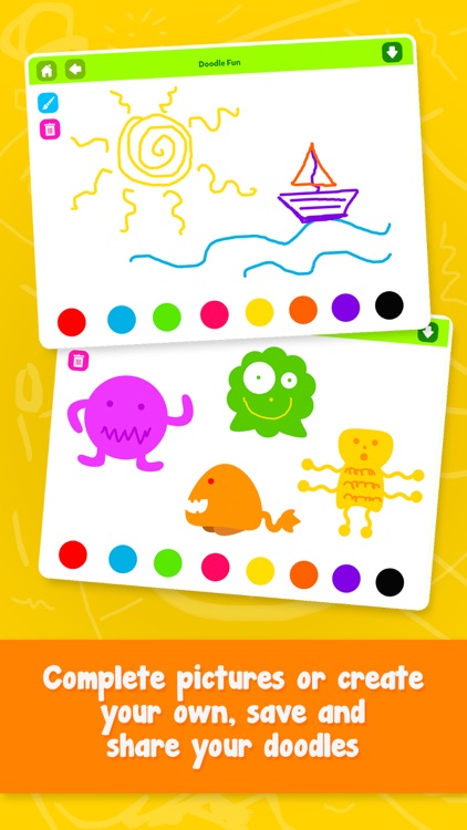 Doodle Fun - Draw Play Paint Scribble for Kids screenshot-4