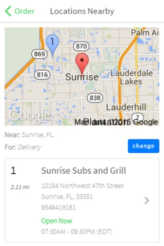 Sunrise Subs and Grill screenshot 2