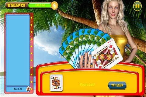 Summer Tropical Paradise Kingdom Hi-Lo Pro screenshot 3