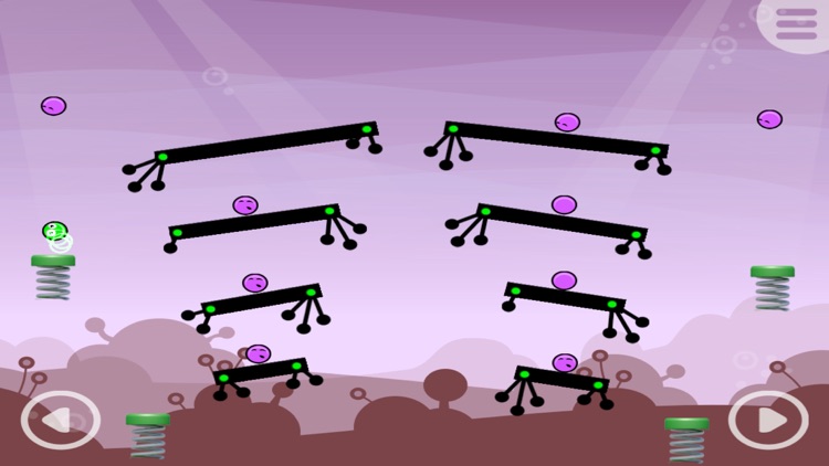 Green Goo Balls In The Bouncing World