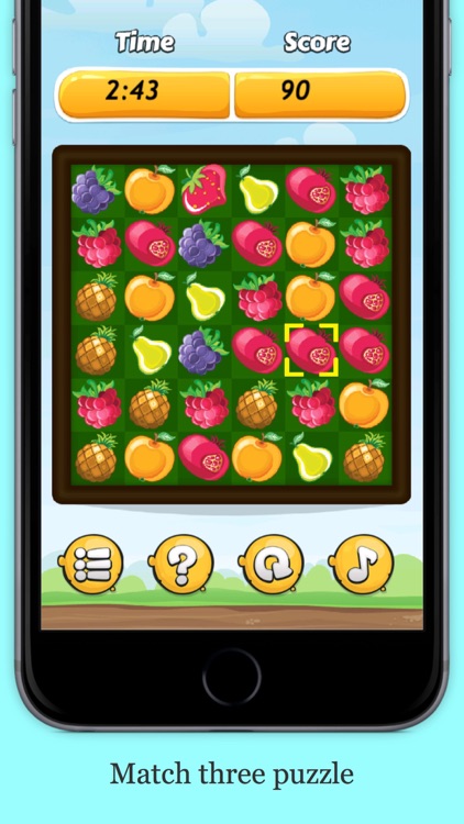 Fruit Crush Mania : Match 3 Puzzle