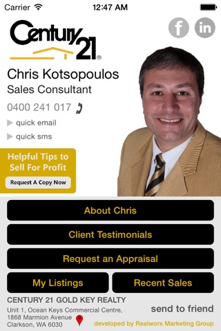 Chris Kotsopoulos screenshot 2