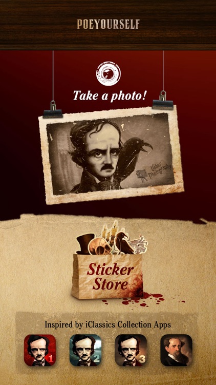 Poe Yourself - Take a photo and enjoy macabre! screenshot-0