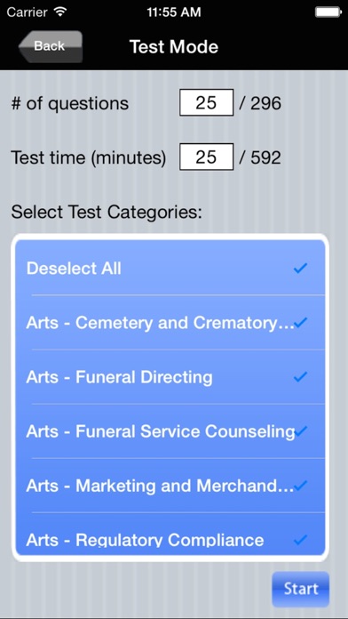 How to cancel & delete Funeral Service NBE Exam Prep from iphone & ipad 4