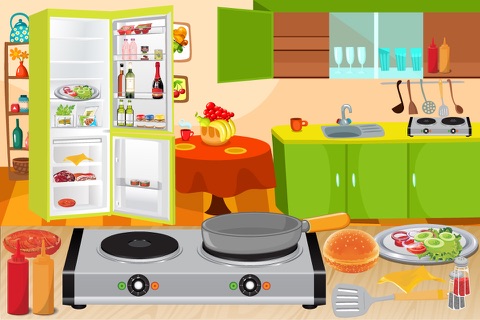 Burger Maker – Fast food cooking and kitchen adventure game screenshot 3