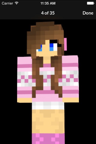 Girl Skin For Minecraft PE screenshot 2