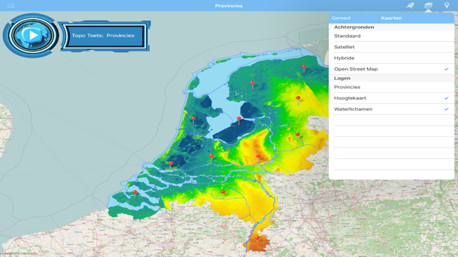 Topo Test NL - Topography of the Netherlands(圖2)-速報App