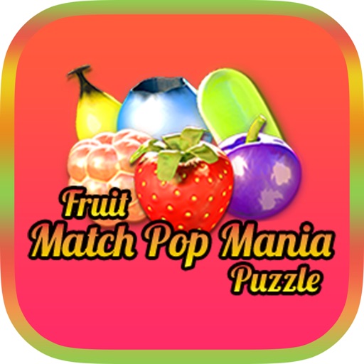 Fruit Match Pop Mania Puzzle : Funny Free Game iOS App