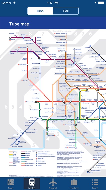 London Offline Map - City Metro Airport & Travel Route Planner