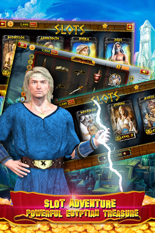Poseidon's Atlantis Journey Empire - Play Free Casino Vegas Slots screenshot 2
