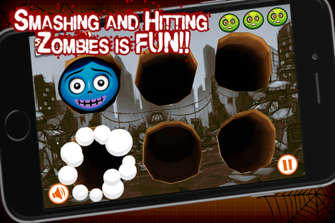 Whack A Zombie Hitman - Thwack With Your Smashing Hammer! screenshot 4