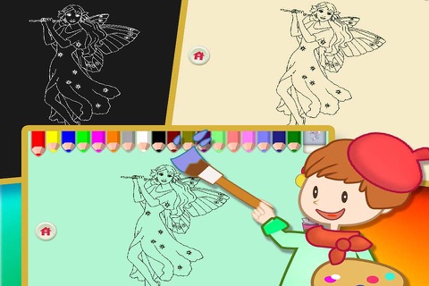 ABC Coloring Book 20 - Making the Fairy Colorful screenshot 4
