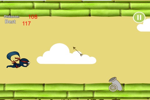 Amazing Parachute Ninja Race Saga Pro screenshot 2