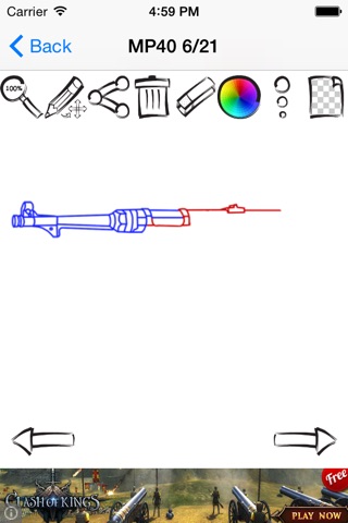 Drawing Guns and Pistols screenshot 2