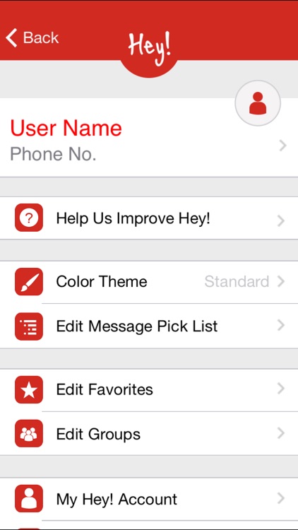 Hey! Messaging App screenshot-3
