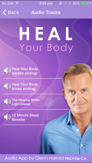 Heal Your Body by Glenn Harrold: Hypnotherapy for Health & S(圖2)-速報App