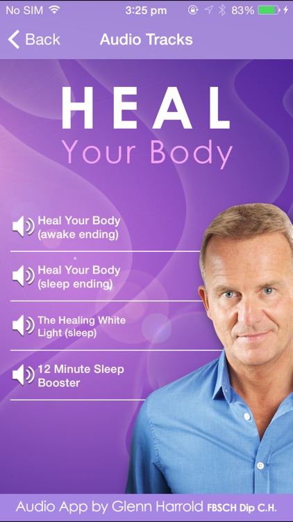 Heal Your Body by Glenn Harrold: Hypnotherapy for Health & Self-Healing