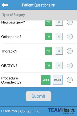 PreOpGuide - Pre-Operative Patient Test Guide for Hospitalists, Anesthesiologists, General Practitioners, Surgeons, and Nurses screenshot 2