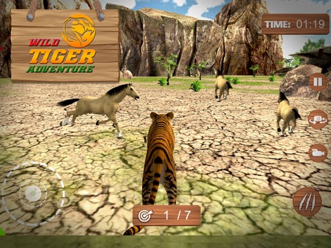 Wild Tiger Adventure 3D - Siberian Jungle Beast Animals Hunting Attack  Simulator by Muhammad Salman