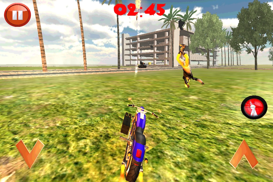 Hill Moto Battle screenshot 2