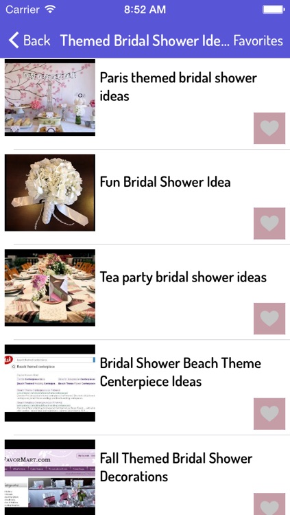 Bridal Shower Ideas