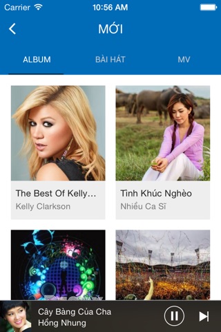 MobiClip Music - MobiFone screenshot 2