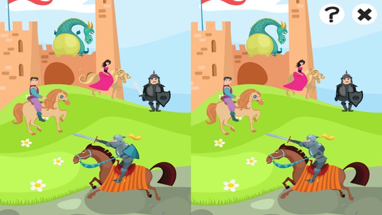 A Castle & Knight Fantasy Learn-ing Game for Children