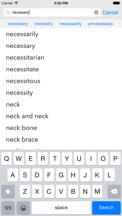 Wordbook Dictionary review screenshots