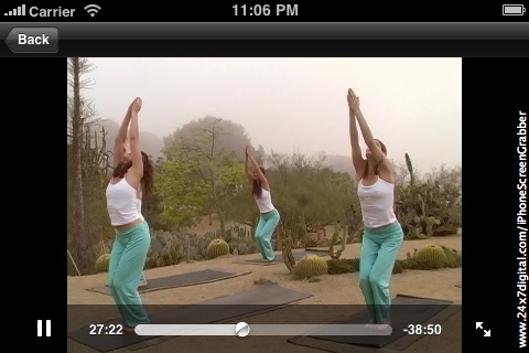 Gentle Vinyasa Slow Flow Yoga VideoApp  with Jyl Auxter screenshot 3