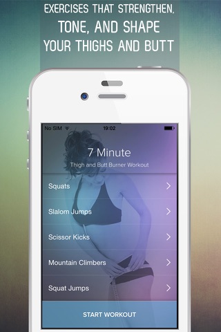 7 Minute Thigh and Butt Blaster Workout for Getting A Thigh Gap screenshot 2