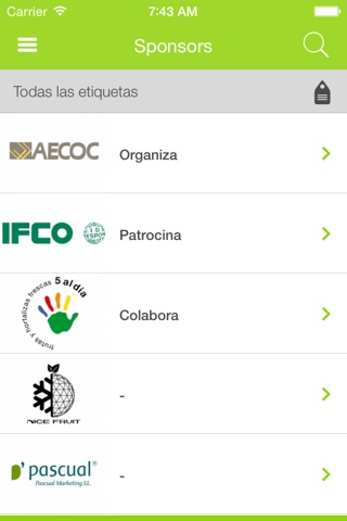 AECOC, Frutas y Hortalizas screenshot 4