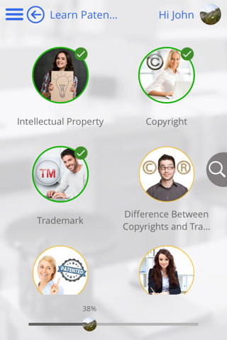 Learn Patent, Trademark and Copyright by GoLearningBus screenshot 2